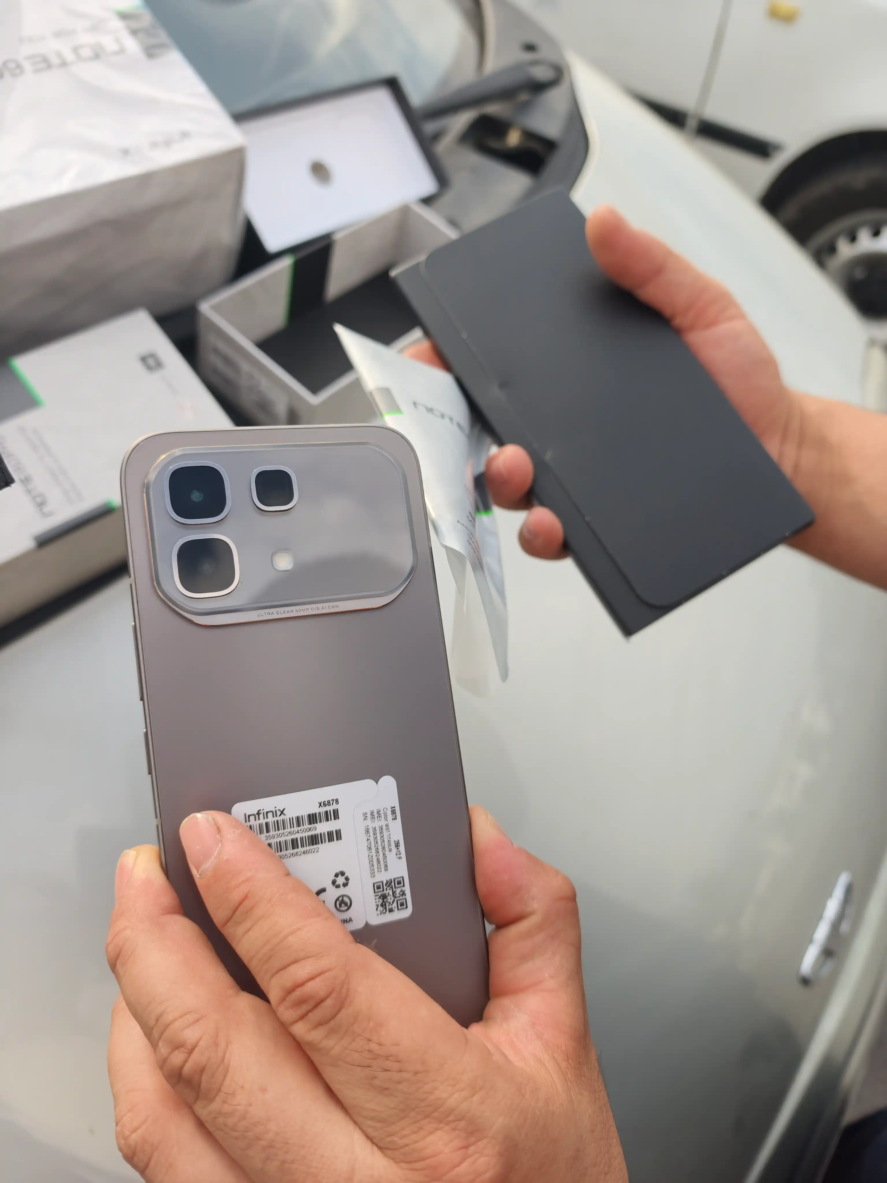 Infinix NOTE 60 Pro 5G smartfoni, 12/256 GB, Snapdragon 7s 4-avlod, 6500 mA/soat