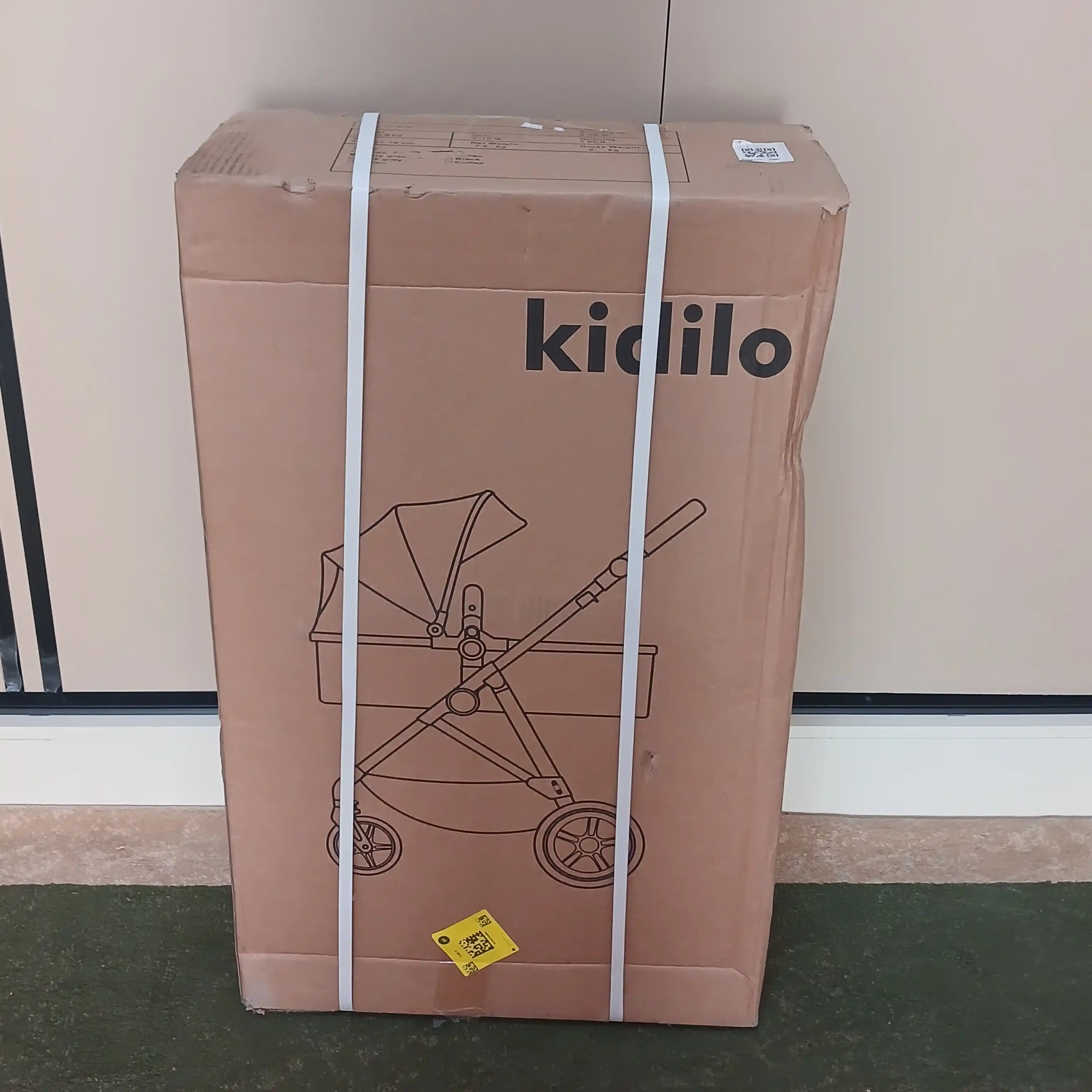 Коляска для детей KIDILO K-08 коляска c сумкой, 2 в 1, прогулочная