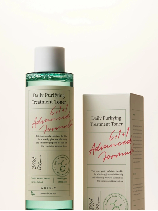 AXIS-Y Daily Purifying Treatment Toner – Kundalik tozalovchi yuz tonigi, 200 ml - 