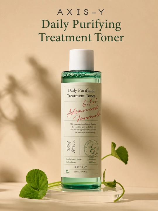 AXIS-Y Daily Purifying Treatment Toner – Kundalik tozalovchi yuz tonigi, 200 ml