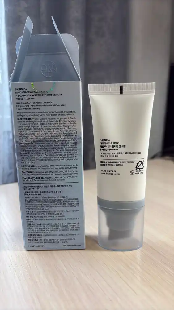 SKIN1004 Madagascar Centella SPF крем для лица Air-Fit, Tone-Up, Hyalu-Cica Sun Serum