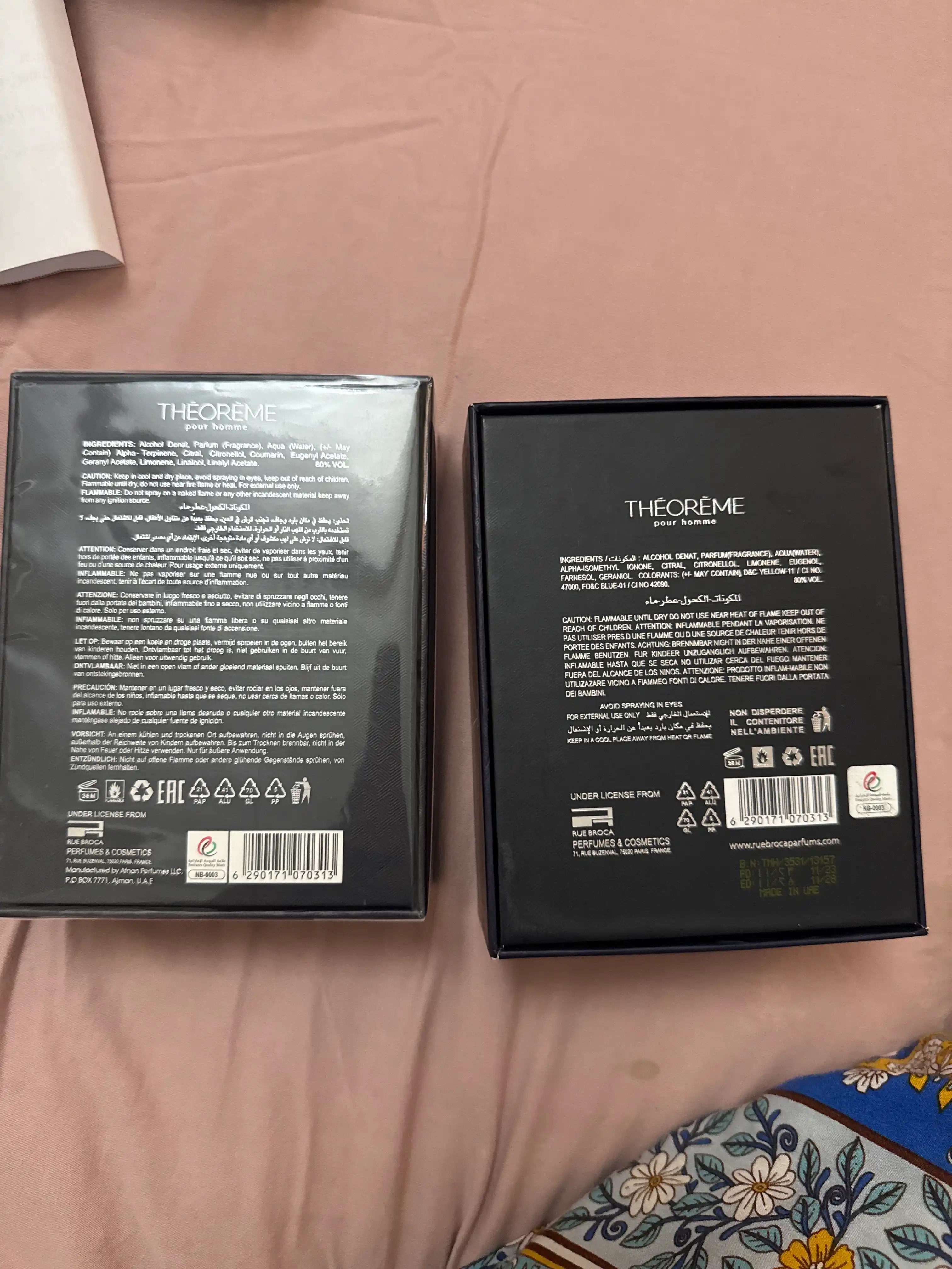 Rue Broca Theoreme Pour Homme EDP 90 мл – стойкие мужская Парфюмерная вода, ОАЭ