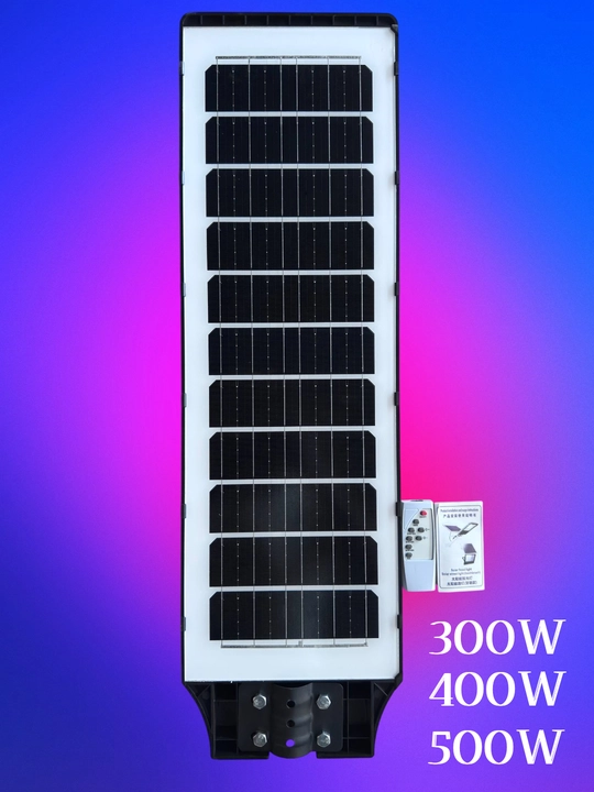 Quyosh energiyasida ishlaydigan 300W-400W-500W LED proyektor chiroq, pult va IP66 himoya
