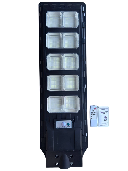 Quyosh energiyasida ishlaydigan 300W-400W-500W LED proyektor chiroq, pult va IP66 himoya
