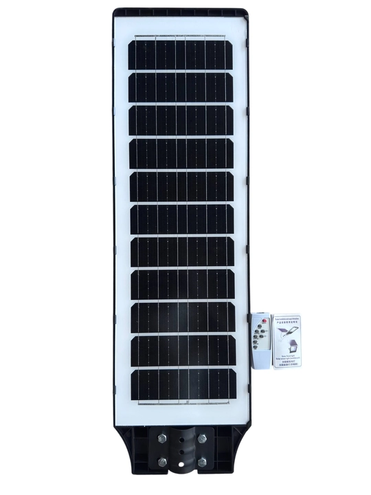 Quyosh energiyasida ishlaydigan 300W-400W-500W LED proyektor chiroq, pult va IP66 himoya