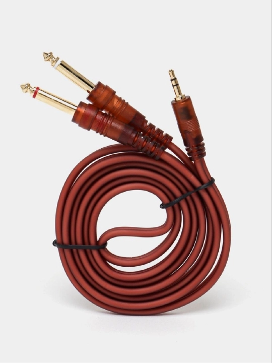 Jek kabel AUX. Avtomobil dynamic kuchaytirgich uchun - 
