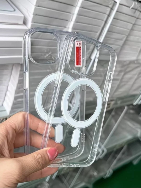 IPhone 17, 16, 15, 14, 13, 12, 11 modellari uchun printli shaffof g'ilof