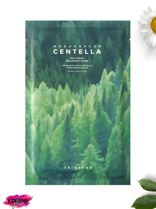 SKIN1004 Madagascar Centella mato niqoblari, 1 dona / 6 dona to‘plam