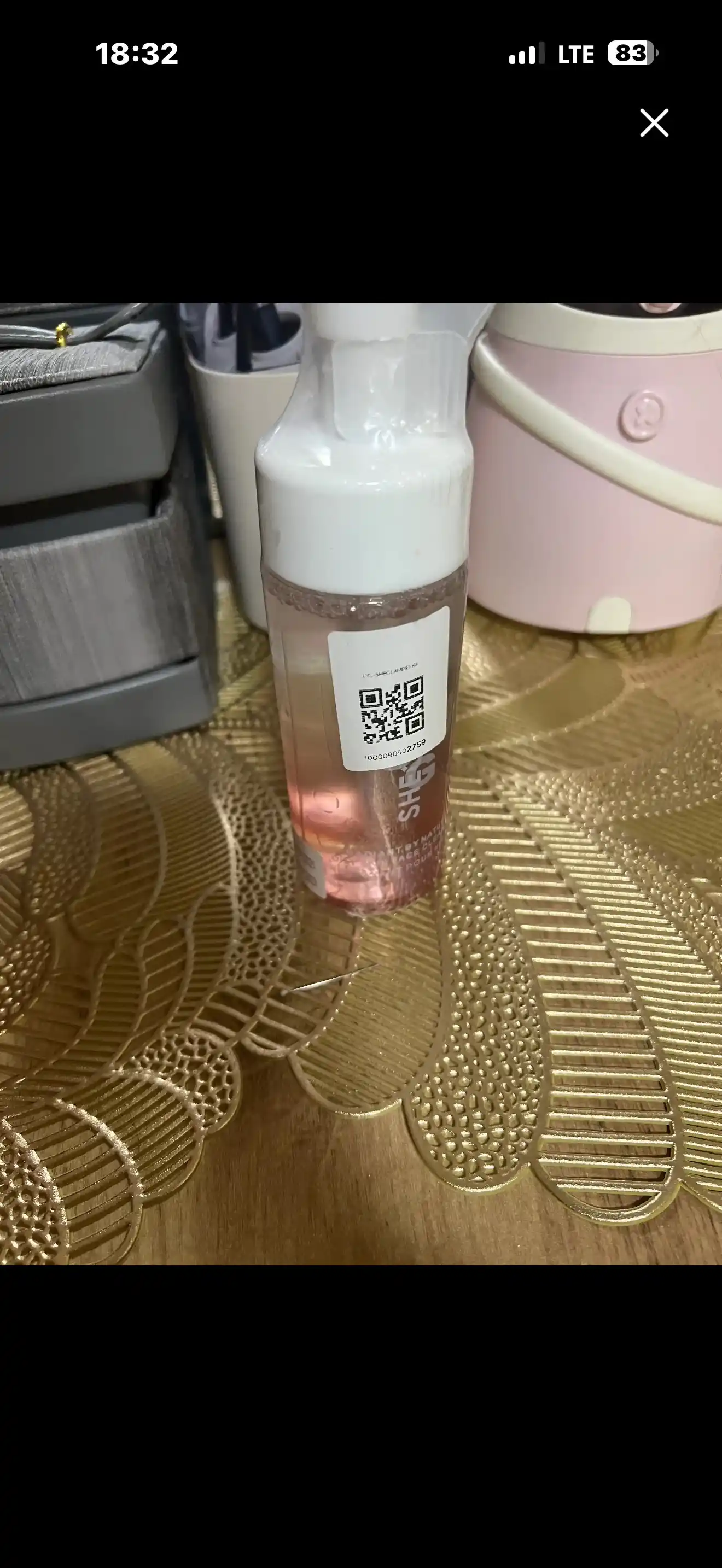 Cho'tka bilan tozalovchi ko'pik, yuz uchun namlovchi va tozalovchi penka, 150 ml