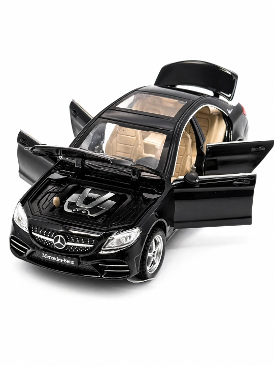 Mercedes-Benz C260L игрушечная машинка, металлическая машинка, Мерс, машинка аксессуар