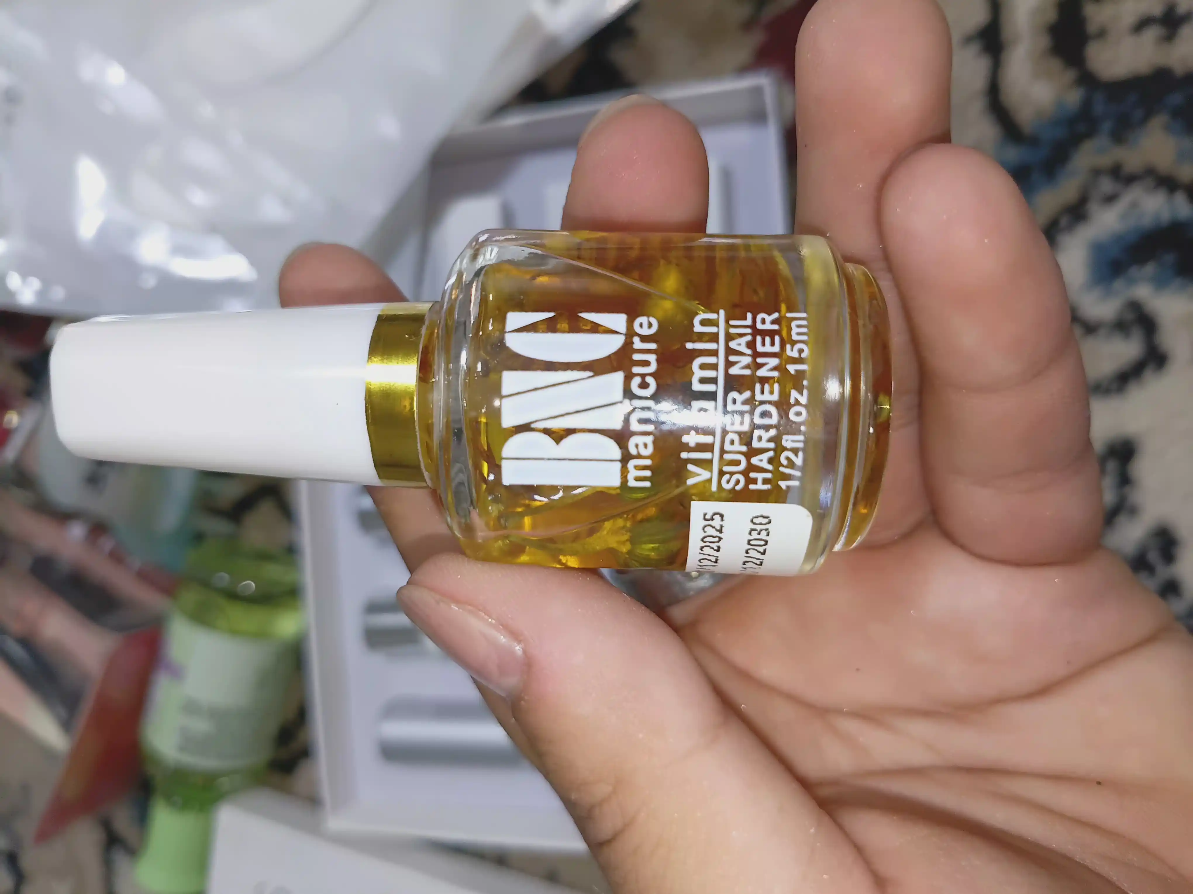 Tirnoqlar va kutikulalar uchun tabiiy vitamin yogʻ, BNC Manicure, 15 ml