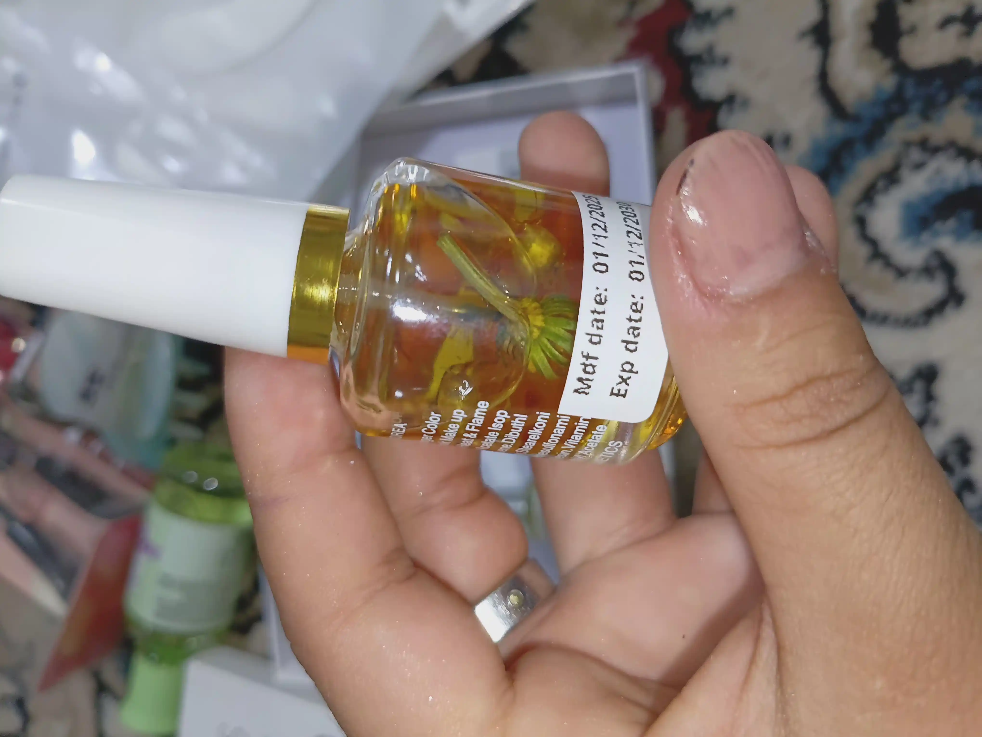 Tirnoqlar va kutikulalar uchun tabiiy vitamin yogʻ, BNC Manicure, 15 ml