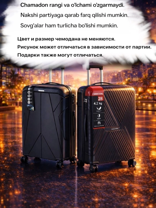 DUBAY AIR – Удобные и практичные чемоданы для путешествий + ПОДАРОК