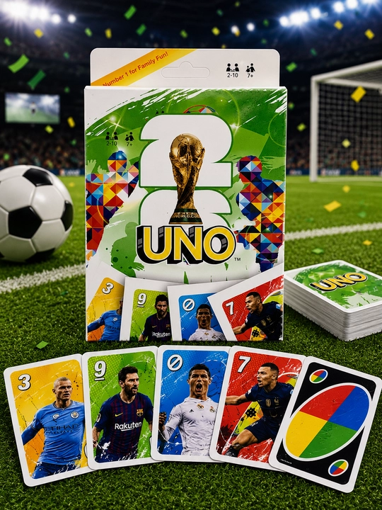 UNO Classic, UNO Flip, UNO Football, Mafia va MEMO mantiqiy o‘yinlar to‘plami