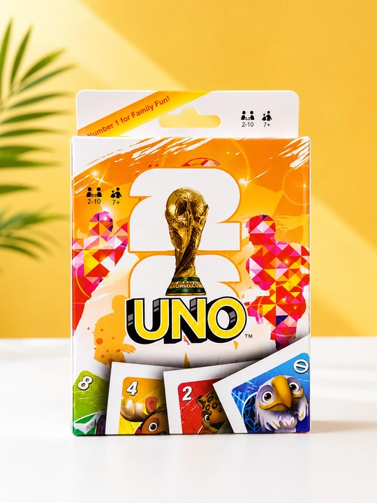 UNO Classic, UNO Flip, UNO Football, Mafia va MEMO mantiqiy o‘yinlar to‘plami - 