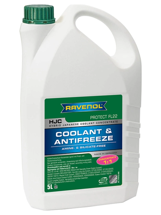 Antifriz RAVENOL HJC Protect FL22 Concentrate (kontsentrat), 5 L - 