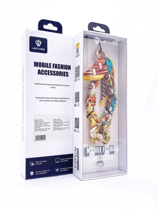 Universal Telefon Ilgich Zanjiri, Premium Sharf Dizaynli Telefon Strap