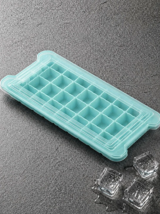 Silikon va plastikdan forma qopqoqli muz va desert uchun, 36ta kubikli