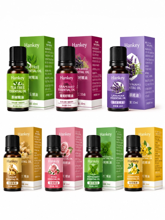 Hankey efir moyi 10 ml, Massaj, aromaterapiya, qo‘lbola shamlar, sovun va vanna uchun