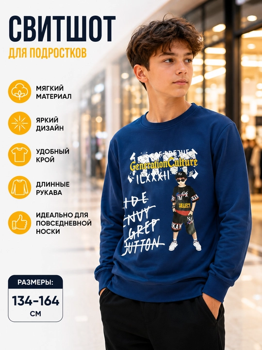 Свитшот для мальчиков