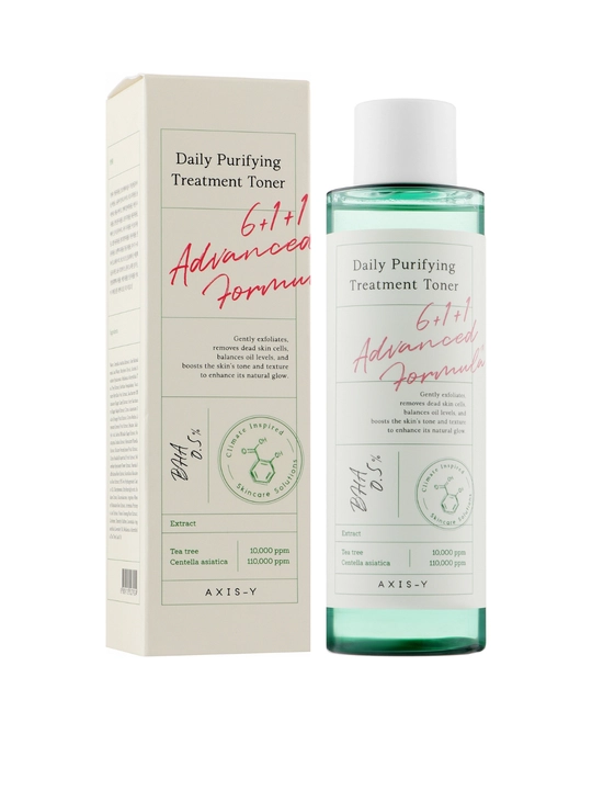 AXIS-Y Daily Purifying Treatment Toner 200 мл — Очищающий BHA Тонер Для Жирной Кожи - 