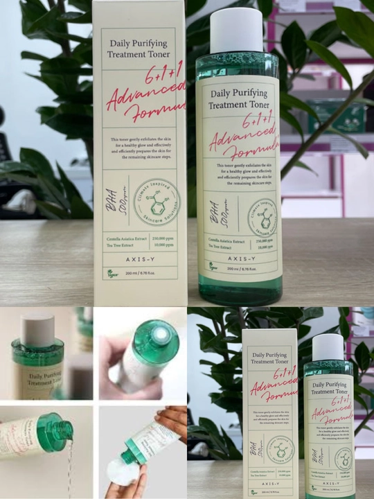 AXIS-Y Daily Purifying Treatment Toner 200 мл — Очищающий BHA Тонер Для Жирной Кожи