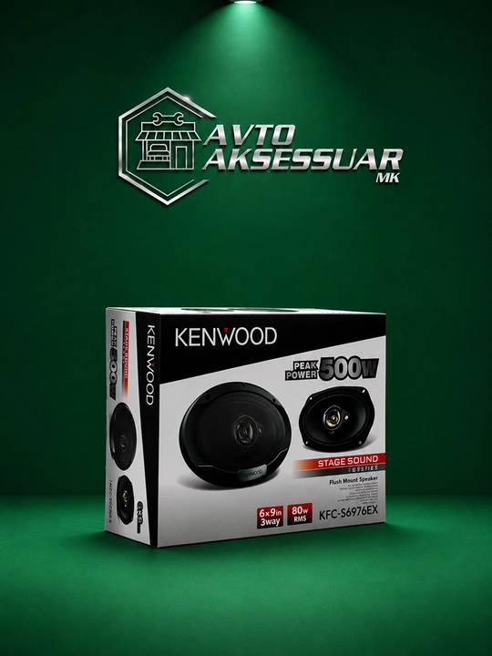Avto kalonka KENWOOD KFC-S6976EX 6x9 dyuym 3 yo‘lli qora juft to‘plam