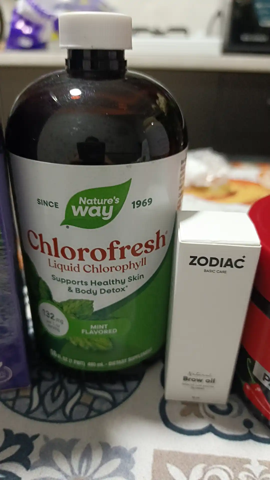 Хлорофилл жидкий, Nature's Way, Хлорофреш, для похудения, 480 мл