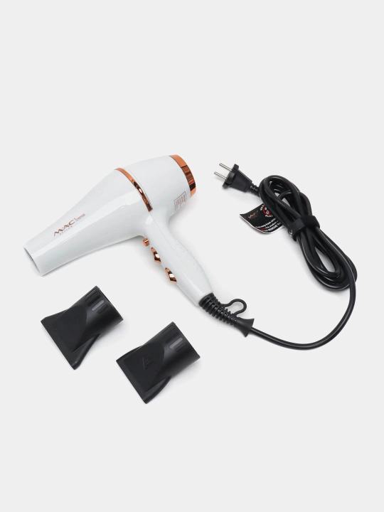 Soch fen MAC Styler, professional fen 2500W, soch quritgich, 3 rejim, 2 nasadka
