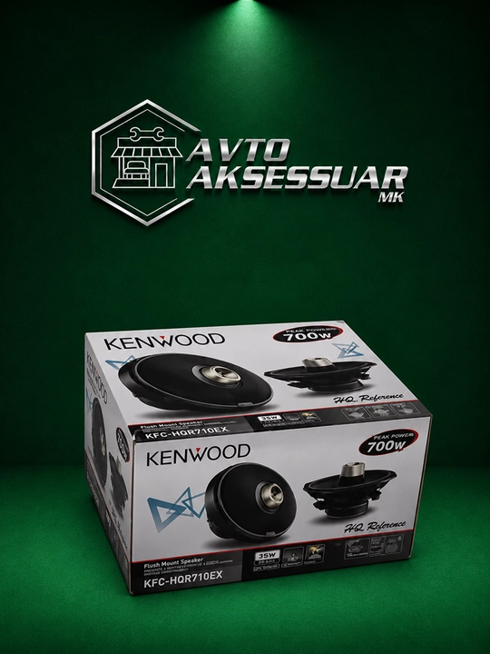 Колонка авто, KENWOOD KFC-HQR710EX, Kenwood 7x10 дюймов черная 700 Вт - 