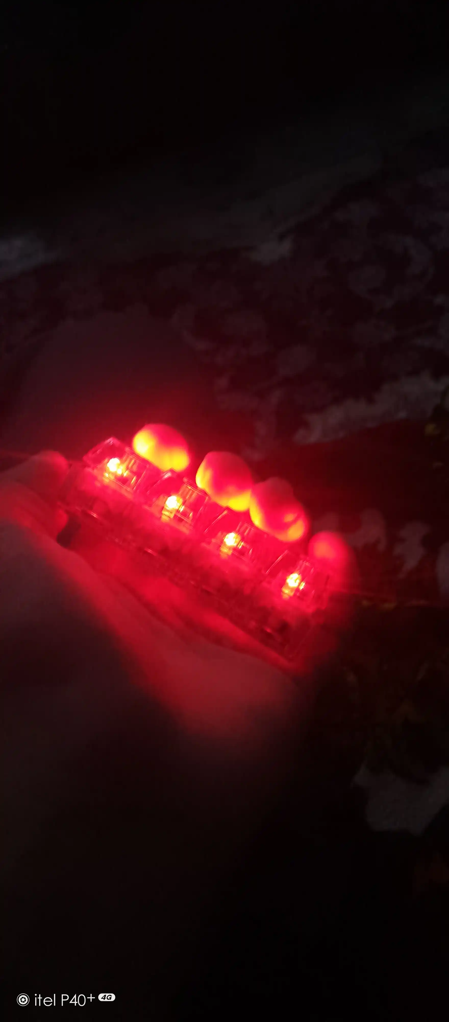 Анти стресс с LED-подсветкой