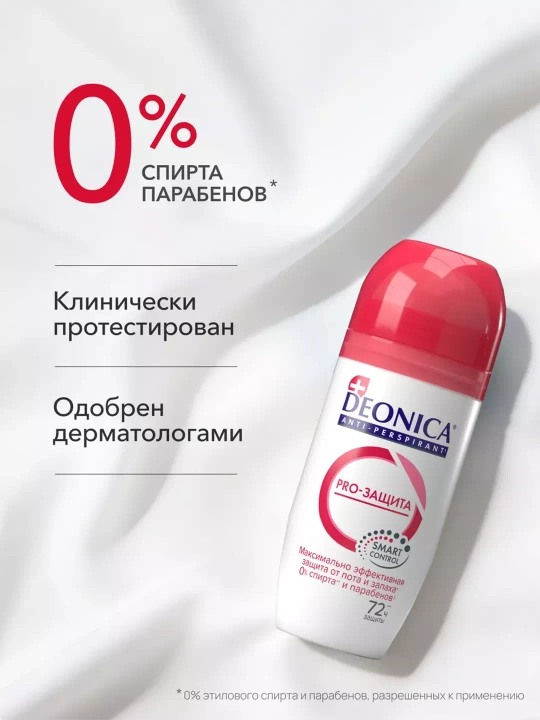 Dezodorant antiperspirant ayollar to'pi deonica PRO-50 ml himoya