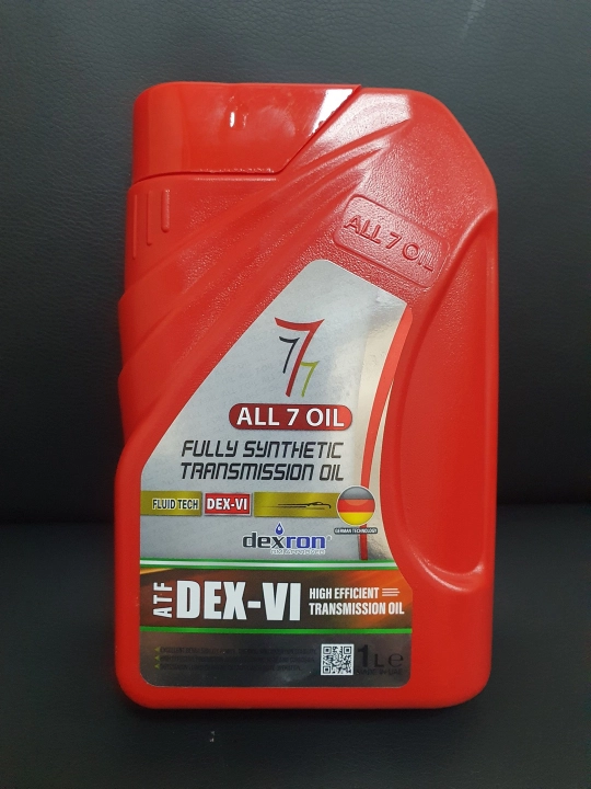 Трансмиссионное масло ALL 7 OIL ATF DEX-VI, синтетическое, 1 л