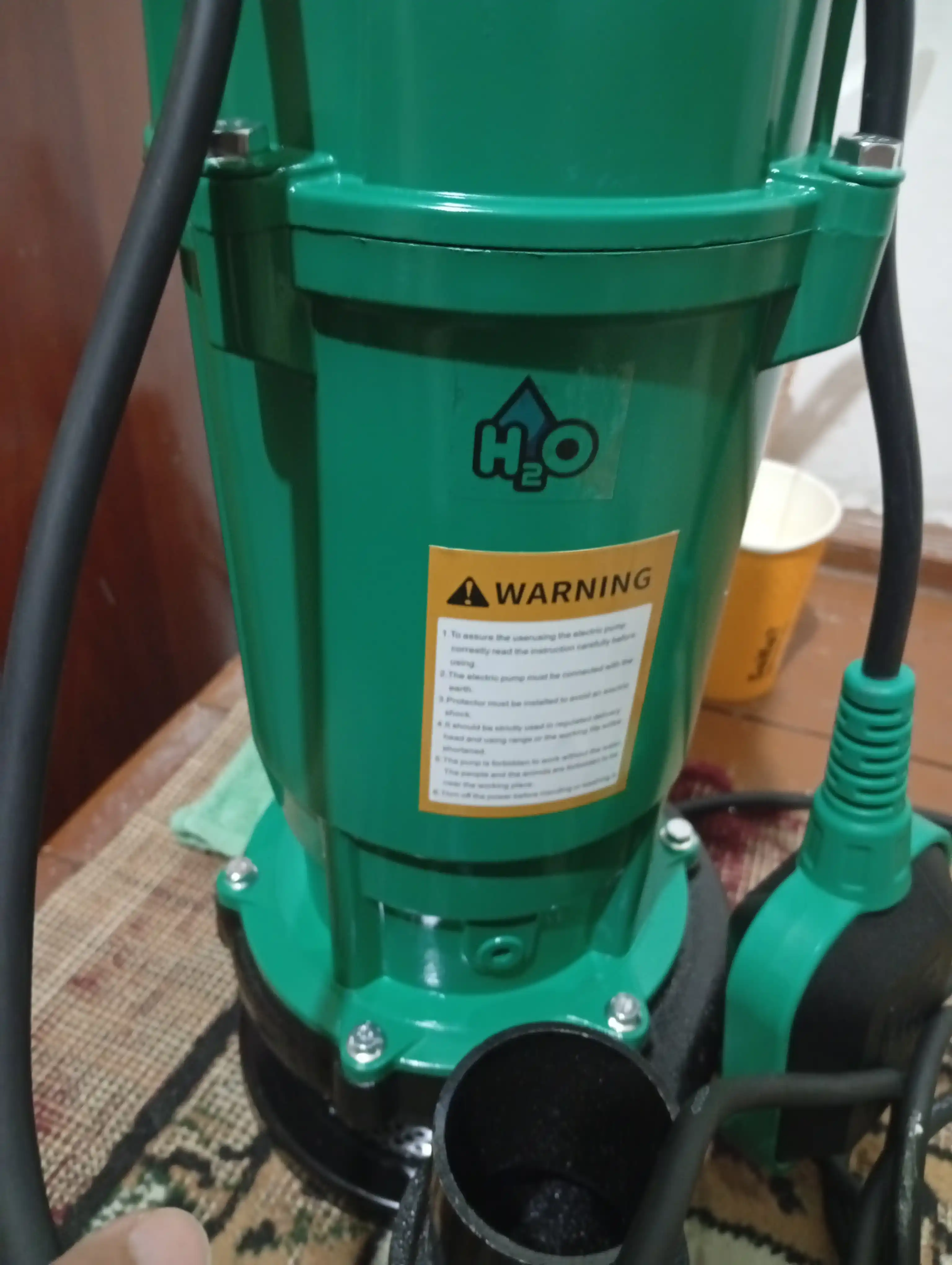 Drenaj nasosi, H2O botma nasosi QDX3-20-0.55 / QDX1.5-32-0.75