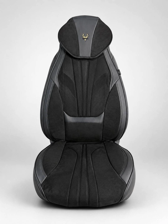 Универсальные премиальные накидки Alcantara + Эко-кожа для 80-90% автомобилей - 