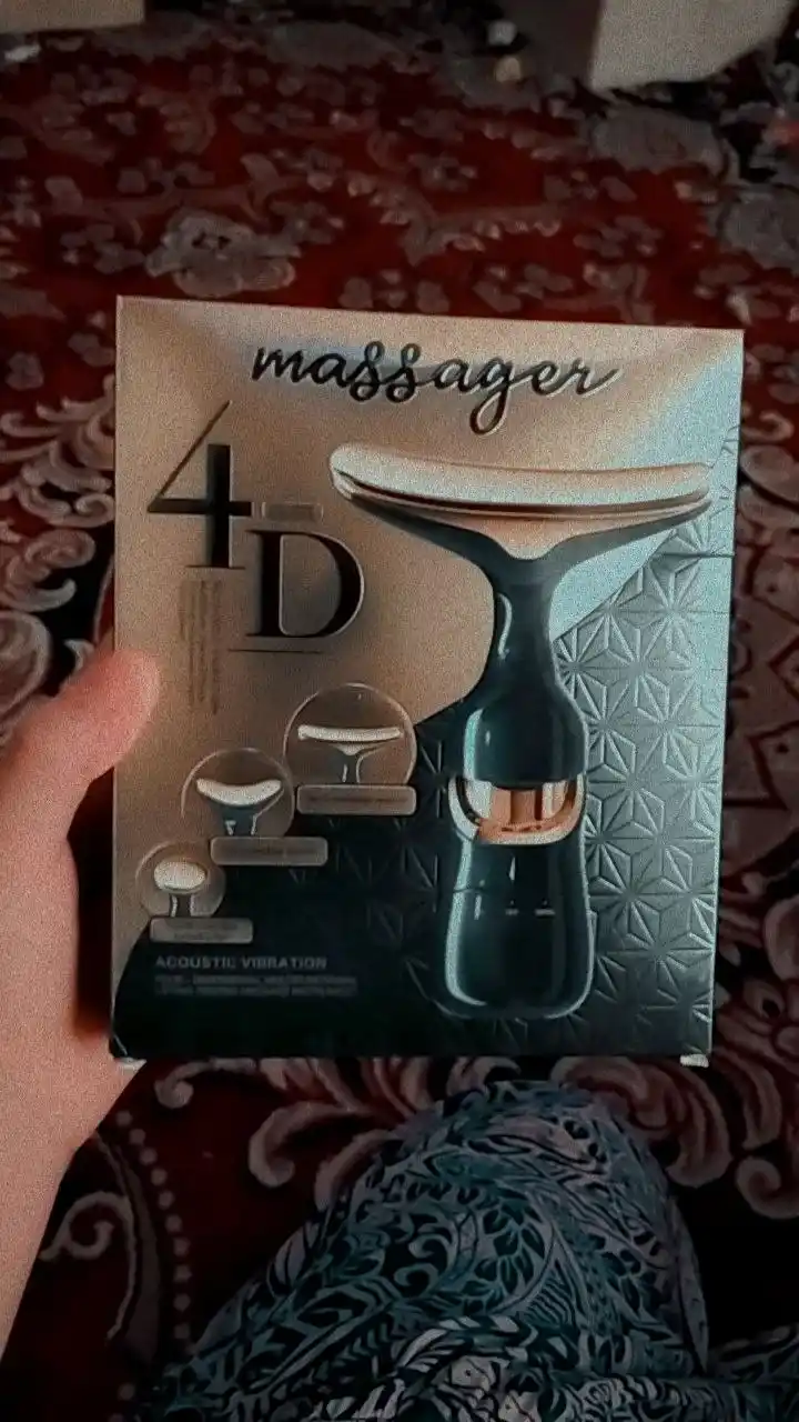 Elektron massajer, yuz va boyin uchun mikro-lifting apparati, terini yoshartirish