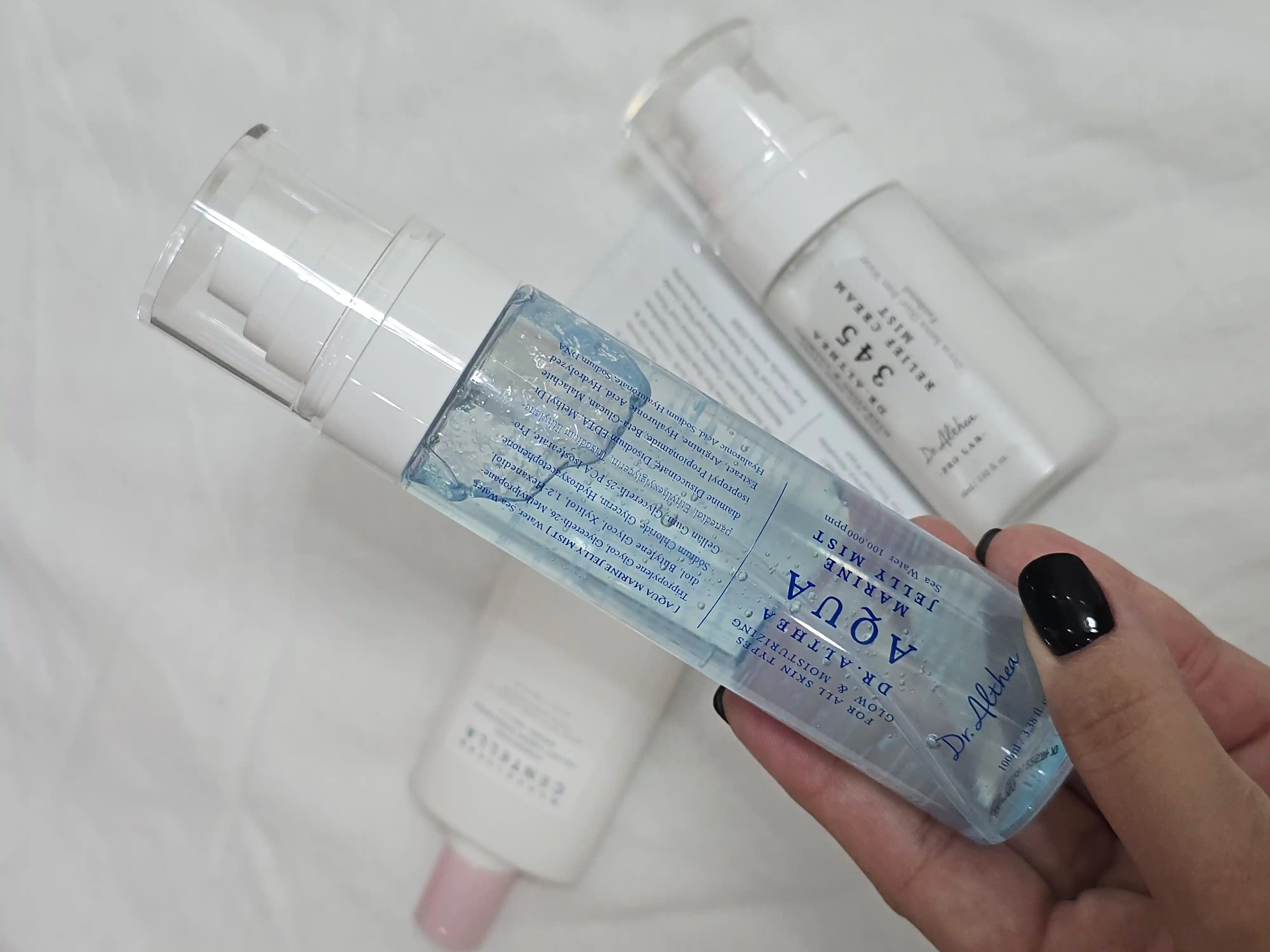 Dr. Althea aqua jelly mist  — yuz uchun namlovchi mist-sprey, PDRN bilan, 100 ml