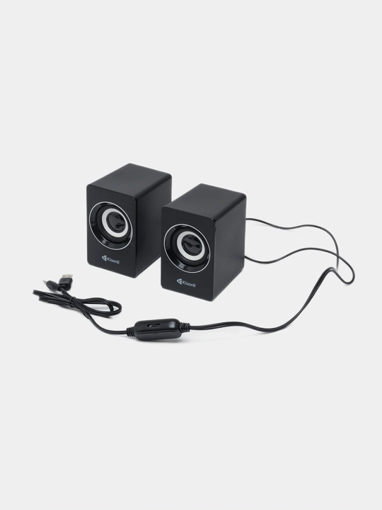Колонки для компьютера Kisonli A707, USB акустика, мощный звук