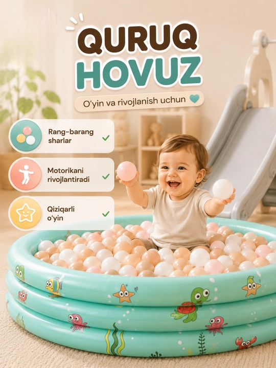 Arg‘imchoq, tepalik, basseyn, bolalar o‘yin majmuasi, o‘yin maydonchasi