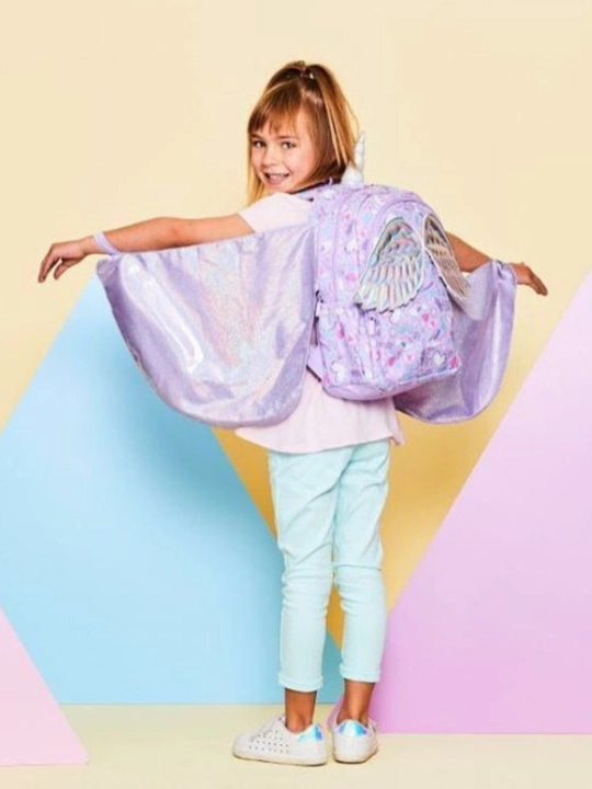 Smiggle maktab va bog'cha ryukzagi, sayr va sayohatlar uchun, 7-14 yoshgacha