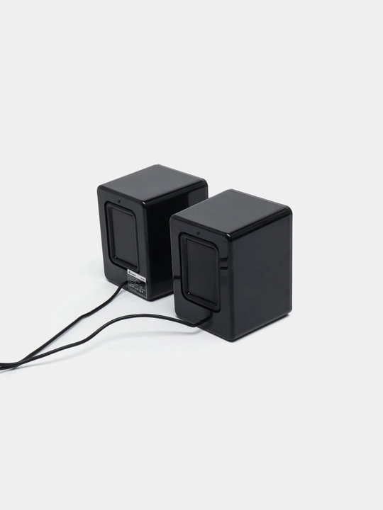 Колонки Kisonli K100 USB AUX для компьютера и ноутбука, стерео акустика