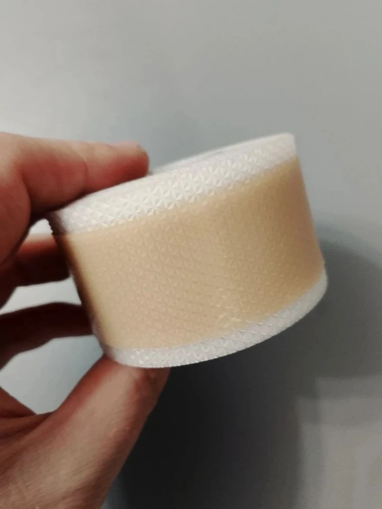 Silikon plastir, chandiq va chandiqlarga qarshi lenta, 1,5-3 m