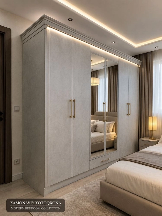 Kiyim shkafi minimalist dizayn - 