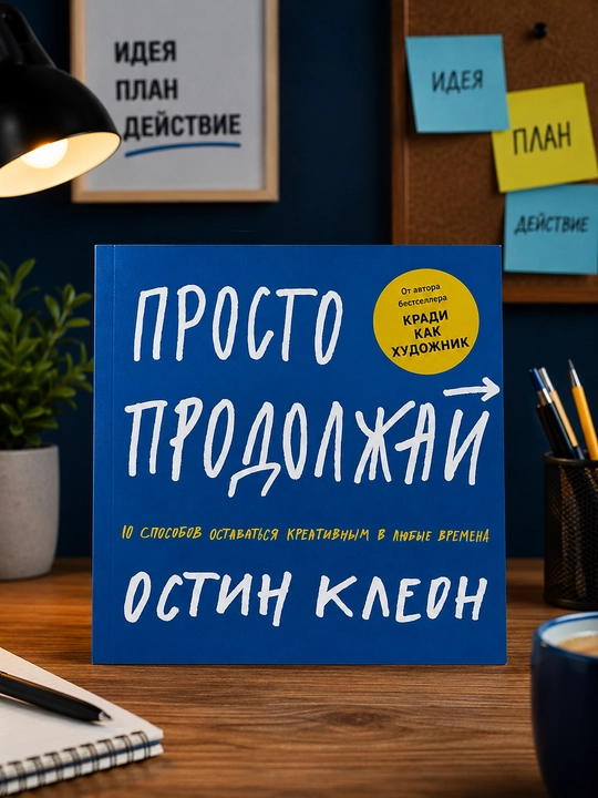 Shunchaki davom et! Har qanday davrda kreativ bo‘lib qolishning 10 usuli, Ostin Kleon - 