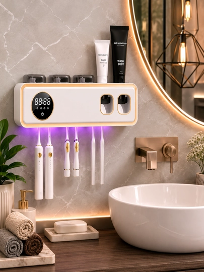 Sterilizator 5B1: UV nurlari, quritish, pasta dispenseri va ushlagichli aqlli tizim
