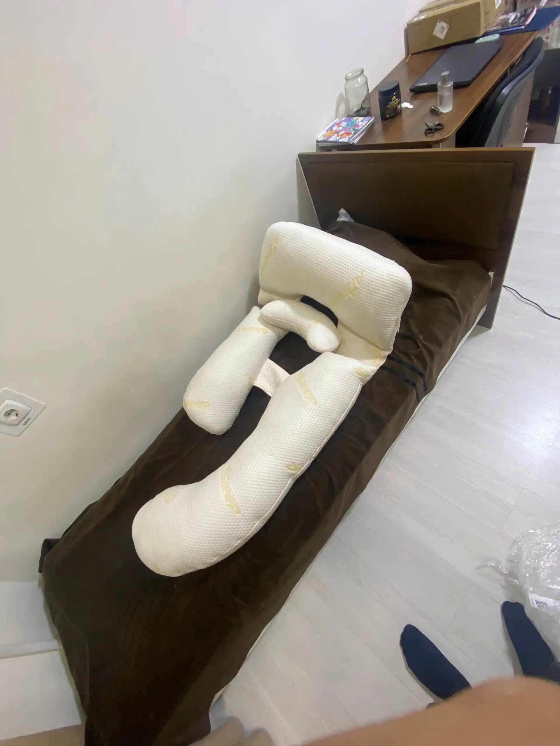 U-образная подушка для беременных, мягкая и удобная, 175x90x65 см