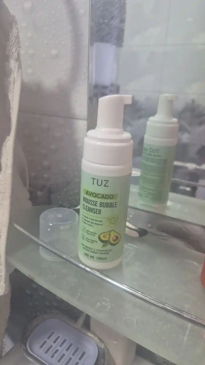 TUZ Avocado Mousse Bubble Cleanser (150 ml)- yuz terisini chuqur tozalovchi penka