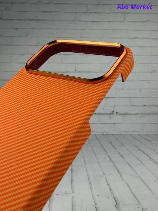 IPhone modellari uchun premium karbon g‘ilof, 13, 14, 15, 16, 17 Pro, Pro Max