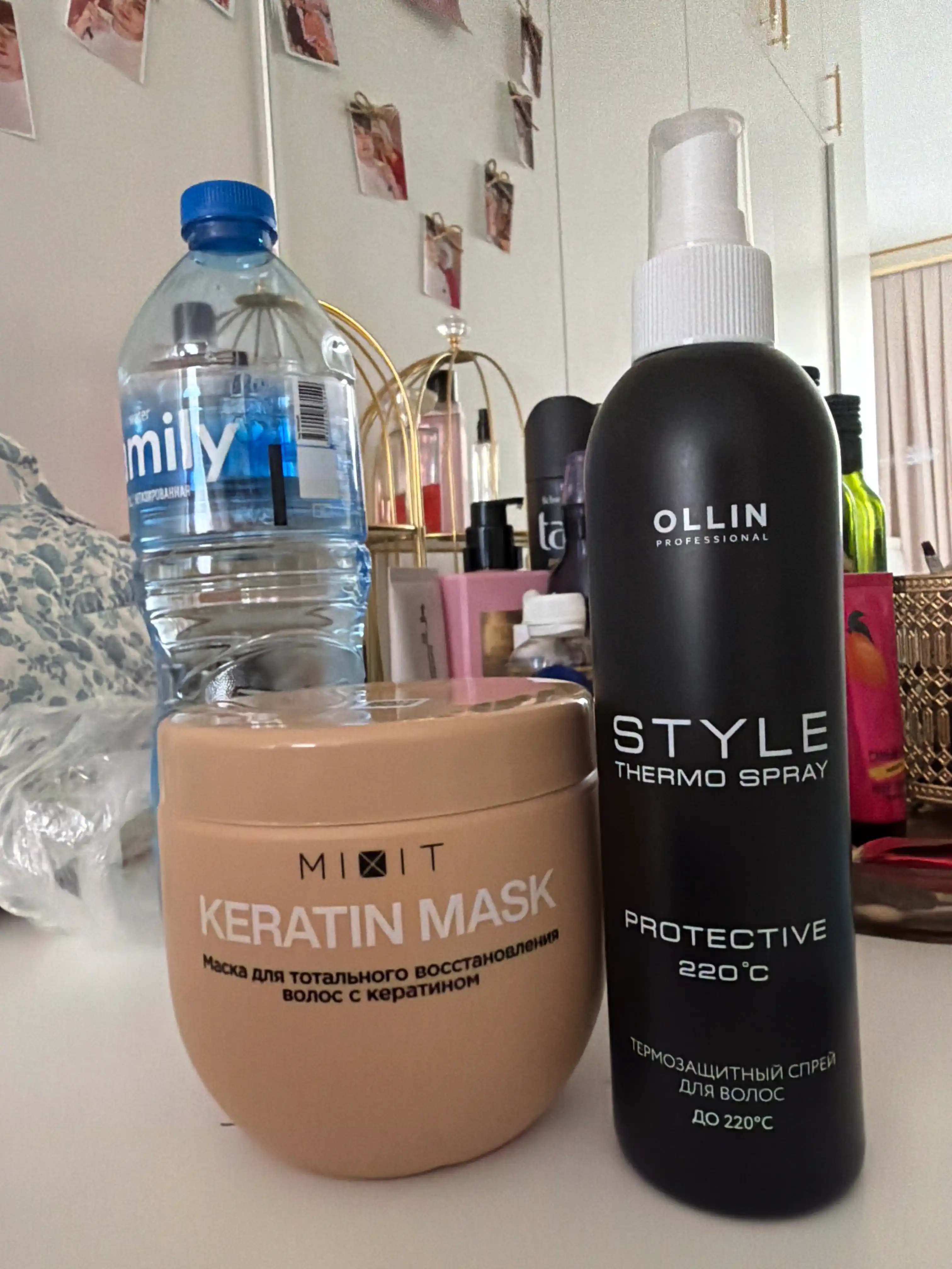 Спрей термозащита для волос STYLE Ollin Professional, 250 мл