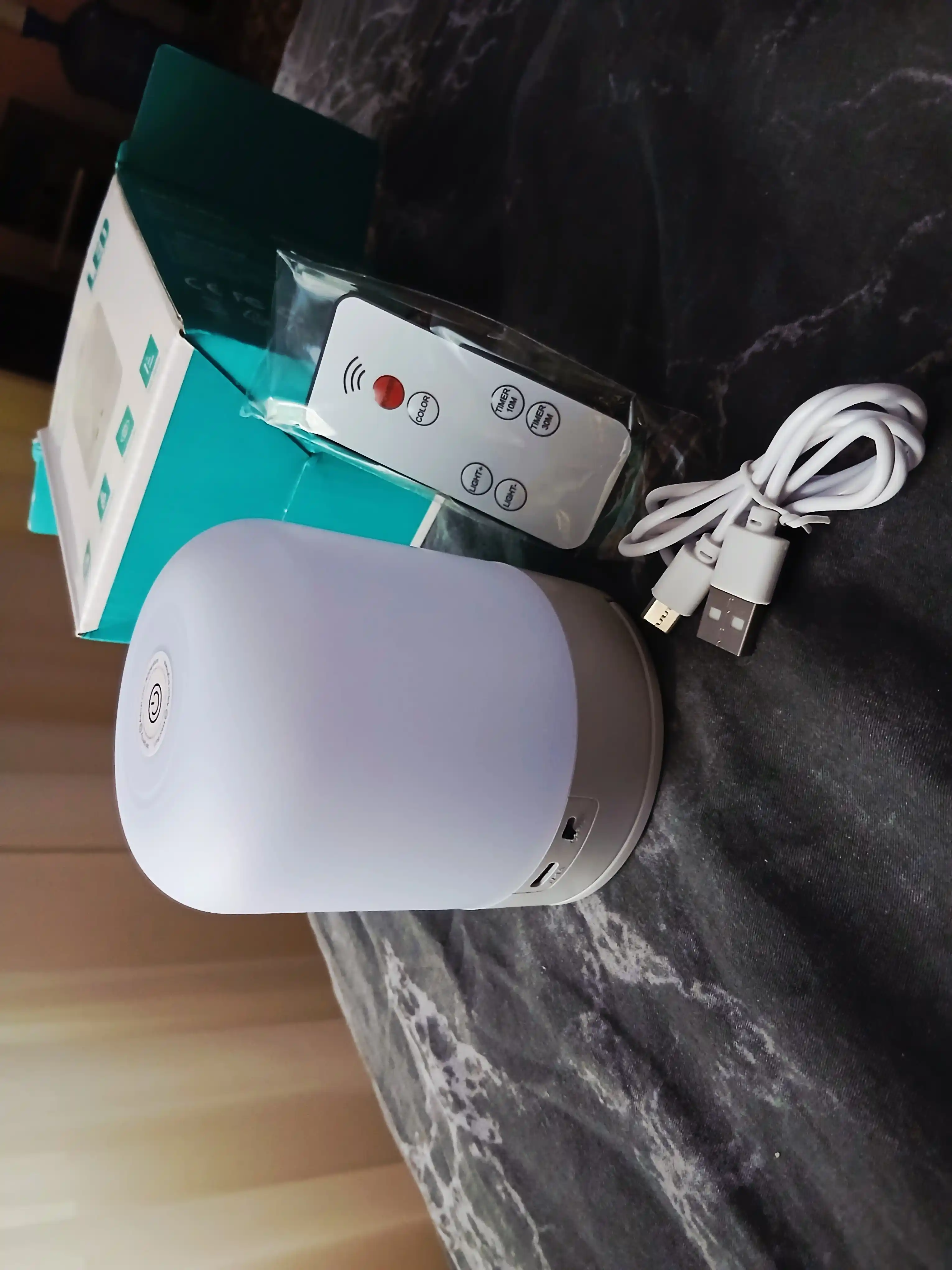 Светильник для детей, беспроводной сенсор LED, ночник, лампа с пультом, USB-светильник